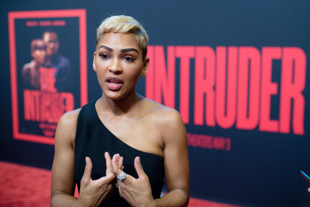 Meagan Good, pictured last month, talks religion in a new interview. (Photo: Marcus Ingram/Getty Images for Screen Gems)