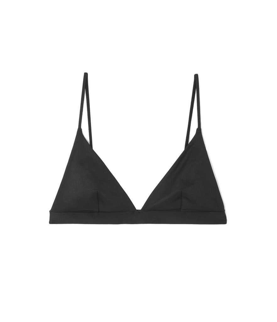 COS textured bikini top