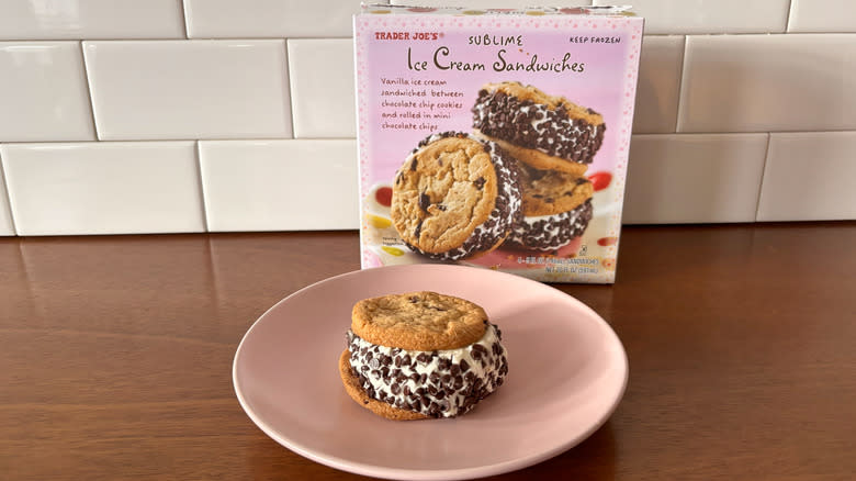 Trader Joe's Sublime ice cream sandwiches