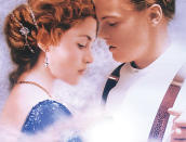 <p><b>6. Leonardo DiCaprio & Kate Winslet, 'Titanic' (1997)</b> <br>Once you’ve seen this film, it is exceptionally hard to forget, and not only because the tragic scenes are based on history. The powerful love story of Jack and Rose is one of film’s greatest, with the steamy car window scene and Jack’s portrait session with Rose making movie-goers hot under the collar. But it is the couple’s heart-breaking parting in the icy waters that truly immortalized them in movie history.</p>