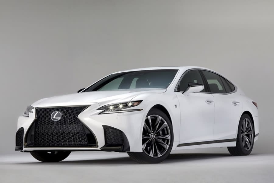 Lexus LS 500 F Sport「紐約車展」初亮相，富士賽道精神加持，性能旗艦氣勢不容忽視！