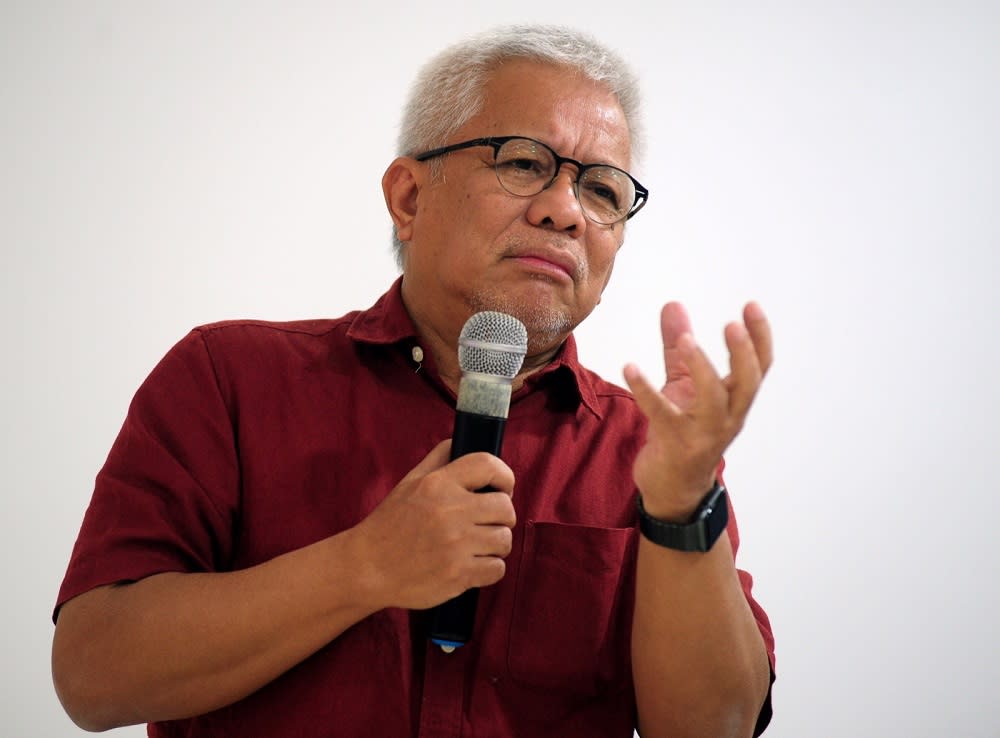 Datuk Hussamuddin Yaacub said the campaign is not political in nature but intended to turn the heat down in through rational discourse in an already contentious political and social landscape. — Bernama pic