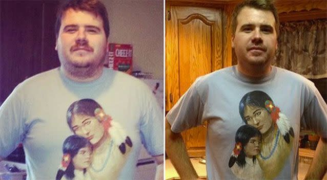 300 days sober made all the difference for Meatteo. Picture: Reddit