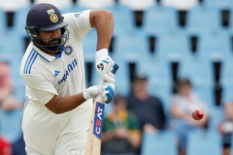 India captain Rohit Sharma made just 5 and 0 in the 1st Test thrashing at Centurion (PHILL MAGAKOE)