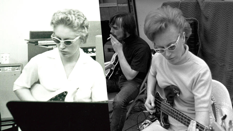  Carol Kaye recording 