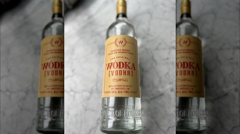 Bottle of Wodka Vodka