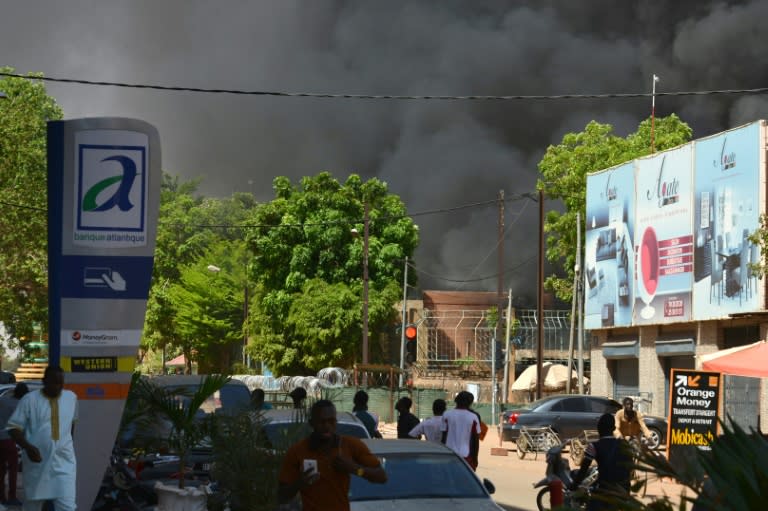 Last March, jihadists attacked Burkina's military headquarters and the French embassy in Ouagadougou, leaving scores of casualties