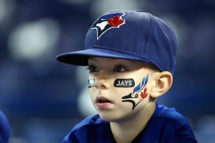 The kids are loving the Blue Jays these days. (Getty Images)