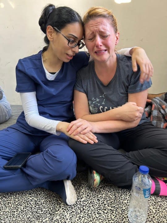 Portland nurse Monica Johnston volunteered at a hospital in Gaza and returned home on May 18, 2024. (Courtesy: Monica Johnston)