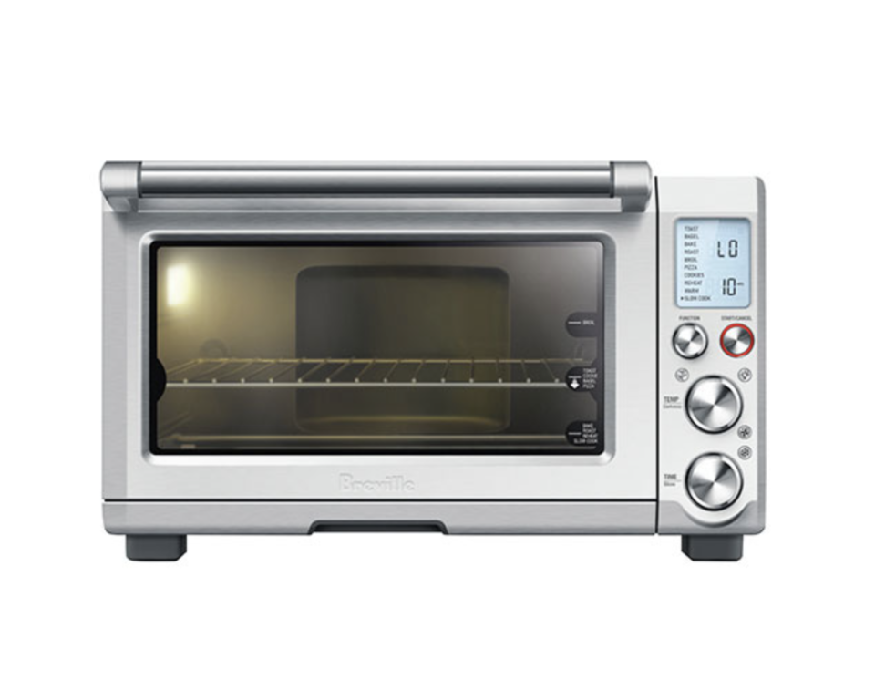 Breville Smart Oven Pro Convection Toaster Oven in silver with controls and door (Photo via Best Buy Canada)