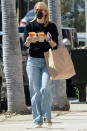 <p>Laura Dern was seen wearing a hand brace while picking up a fresh juice in Los Angeles.</p>