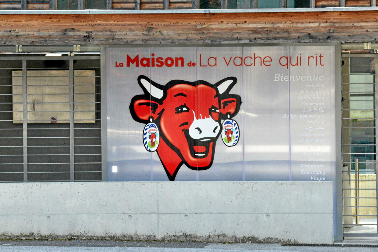À Lons-le-Saunier (39), la Maison du fromage La Vache qui rit.  - Credit:ANDBZ / ANDBZ/ABACA