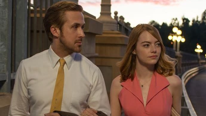 A still from the movie La La Land