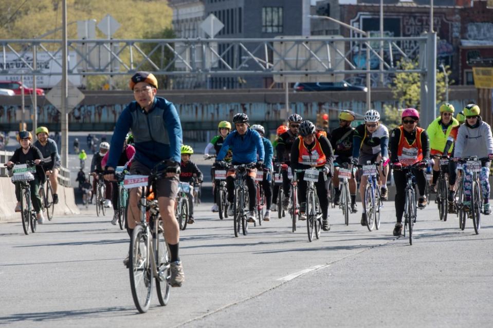 The organizers for the Five Boro Bike Tour are being left in the dark whether they’ll have to pay a large toll to use the Verrazzano next year. J.C.Rice