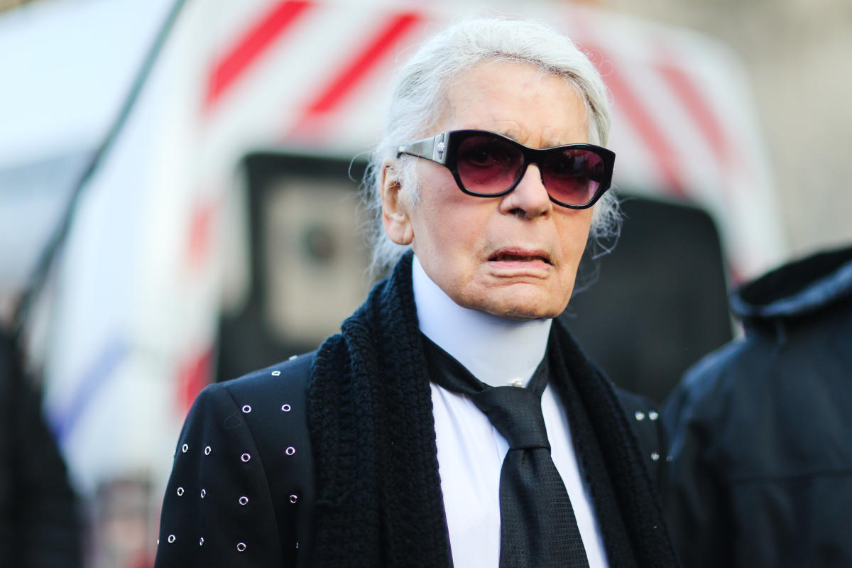 Karl Lagerfeld lost 92 pounds using a diet he called a “sort of