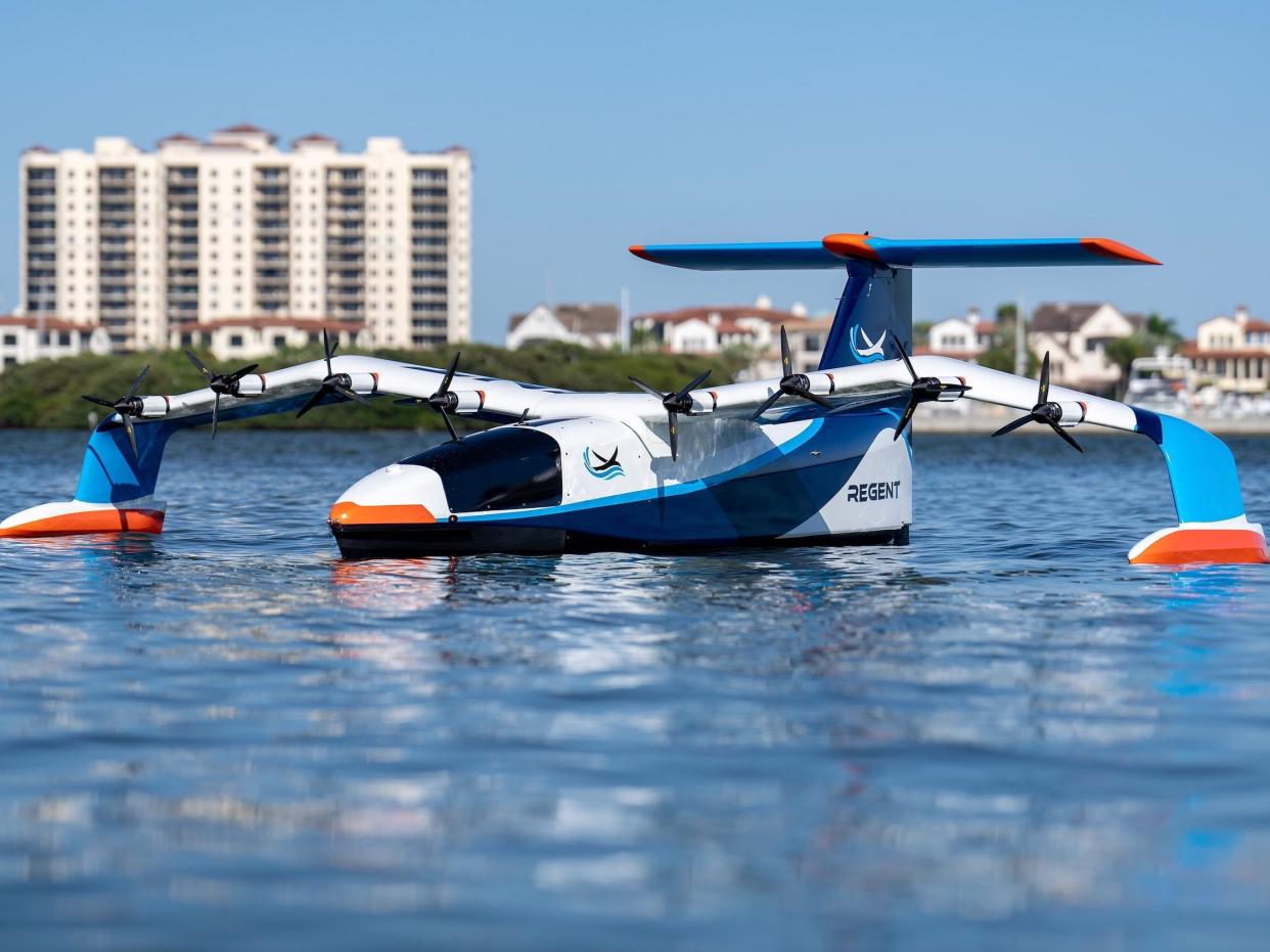 Regent prototype on the water in Florida.