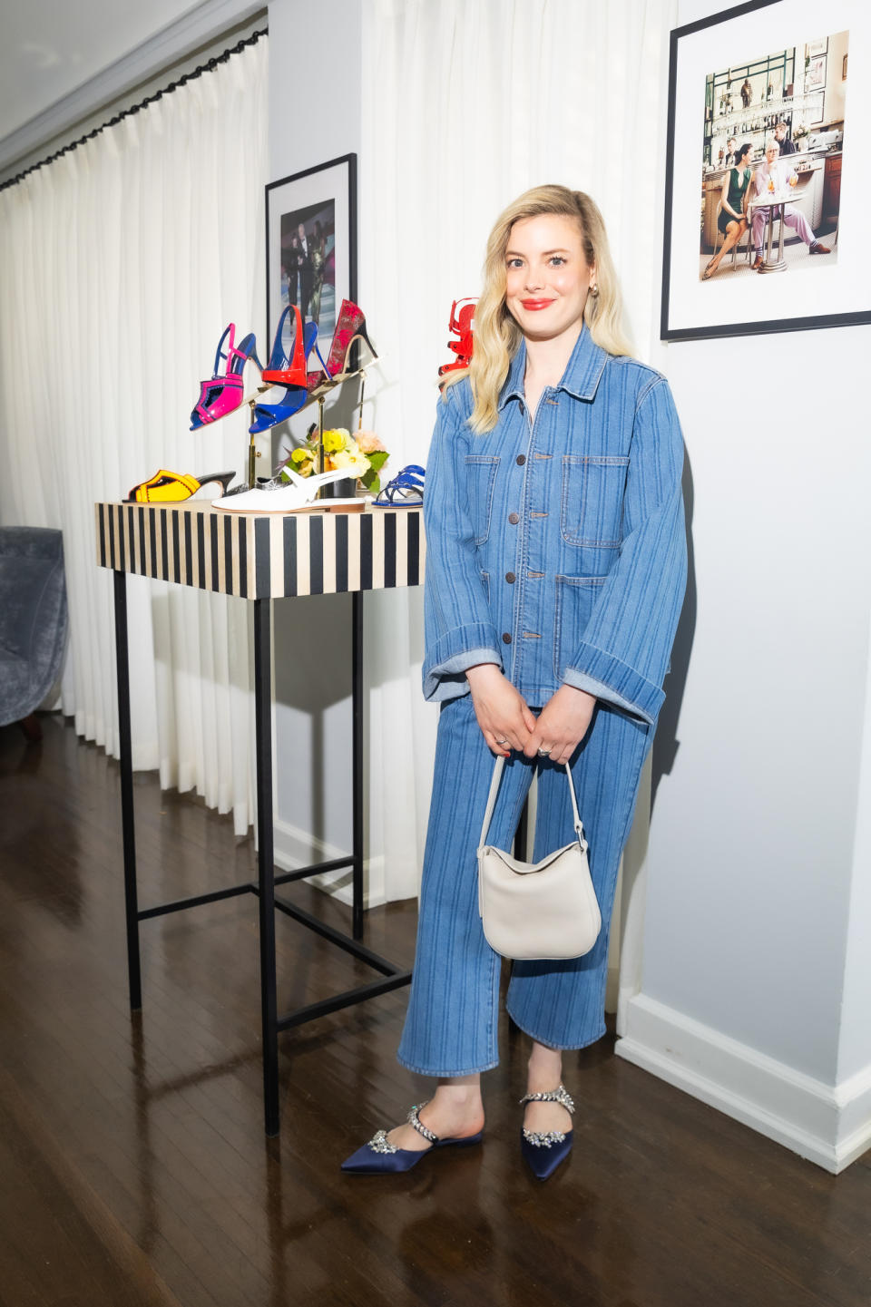 Manolo Blahnik Hosts an Intimate Luncheon at the Chateau Marmont