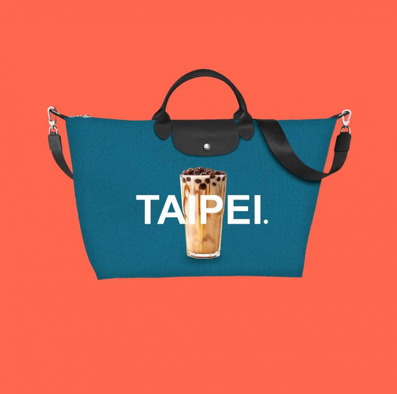 Longchamp 2023 Taipei City Bag/11,500元（圖／品牌提供）