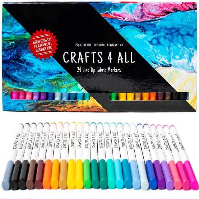 Premium Fabric Markers for Your Art Projects –