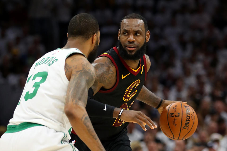 LeBron James liked what he got a look at in Game 6, and now we’re going to a winner-take-all Game 7. (Getty)