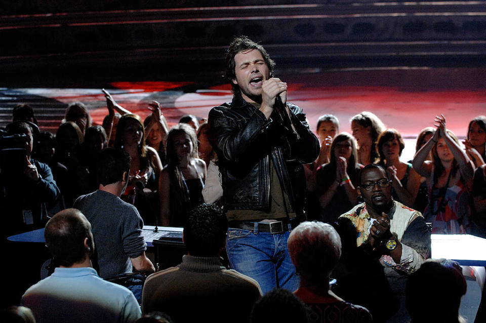 Michael Johns is eliminated from the 7th season of American Idol.