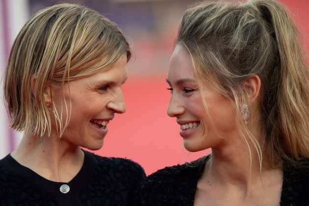 <p>Clémence Poésy et Dylan Penn</p>