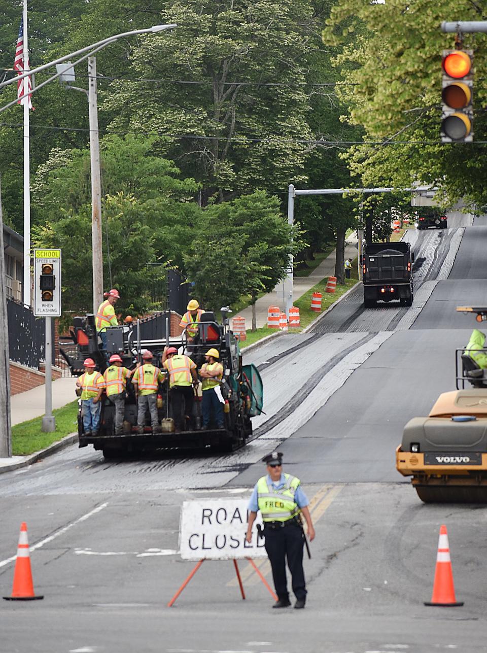 Road work on President Avenue recently tied up traffic. Fall River residents should expect more of the same, but the inconvenience is worth it for these necessary projects to be completed, said the city's engineer.