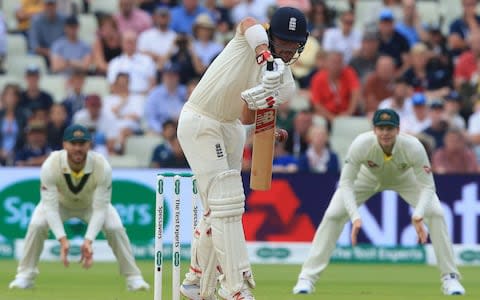 England's Rory Burns - Credit: AFP