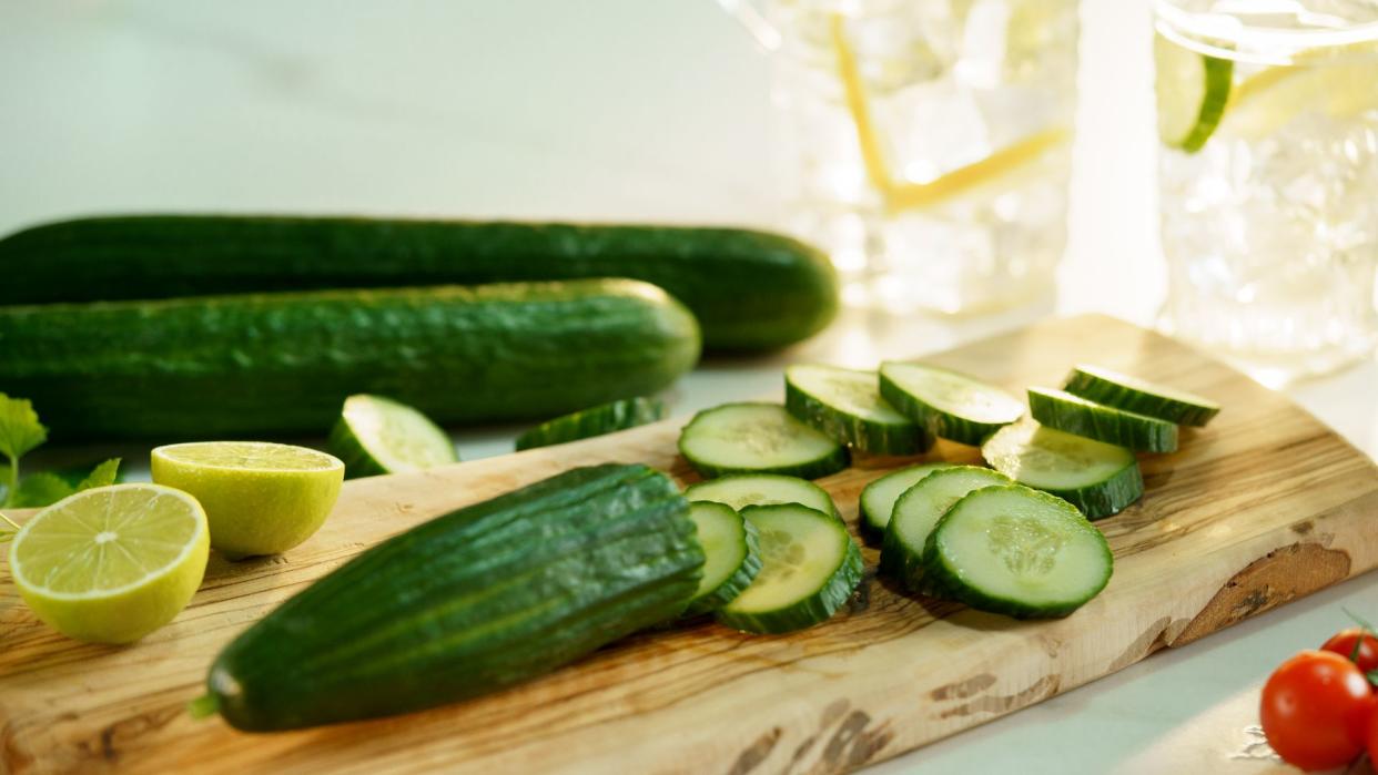 cucumber slices