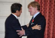 <p>L’homme qui murmurait à l’oreille des chevaux s’est contenté de Nicolas Sarkozy ce jour là, et de son titre de Chevalier de la Légion d’honneur. (Crédit : Getty Images) </p>