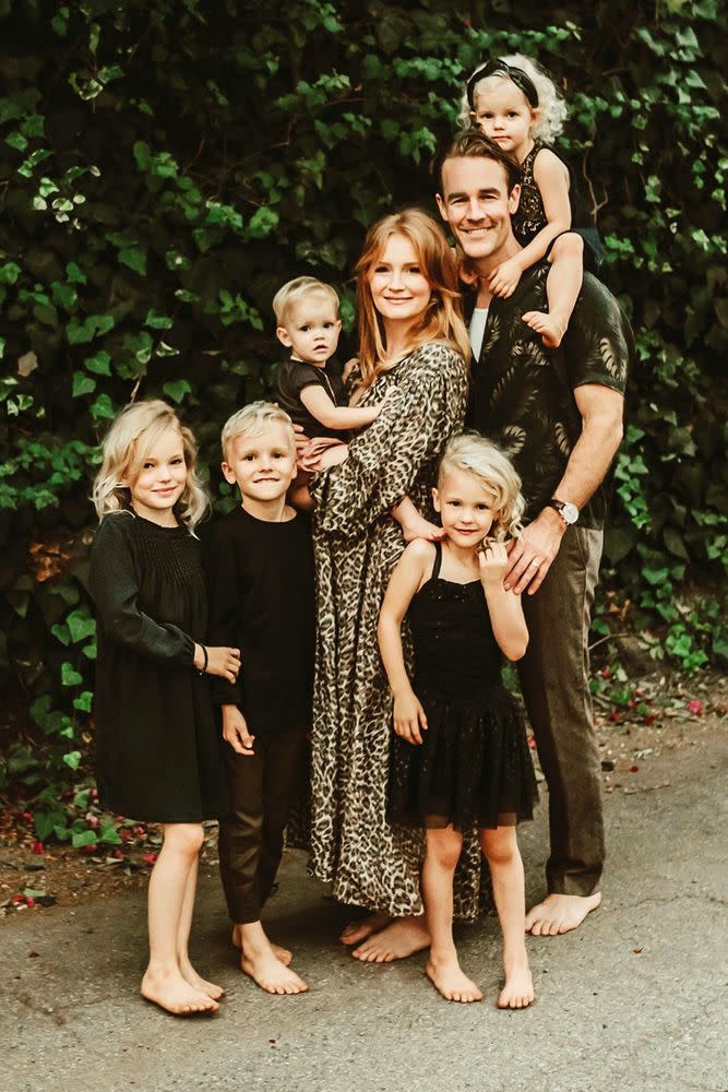 James and Kimberly Van Der Beek with their children | jillian goulding photography