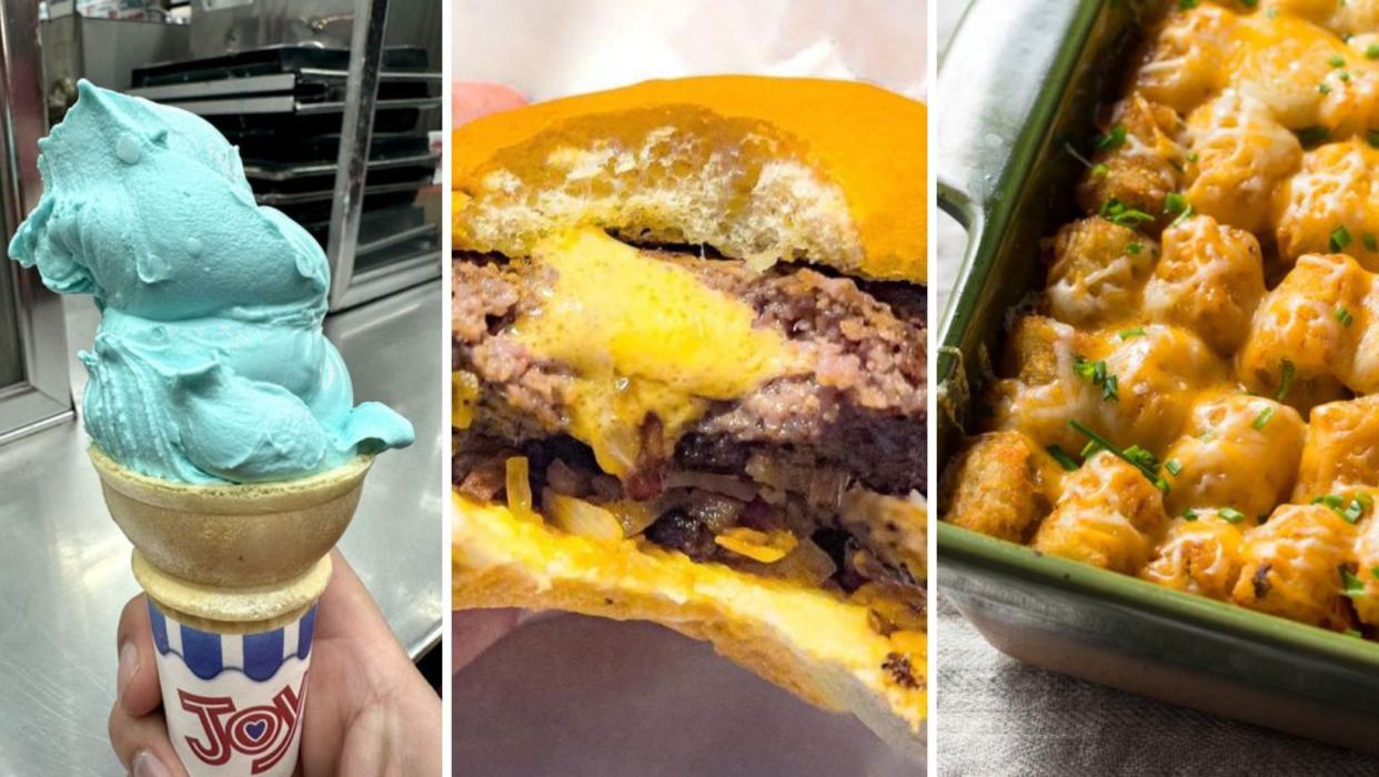 Midwestern Foods: Blue Moon Ice Cream, Juicy Lucy, and Hotdish