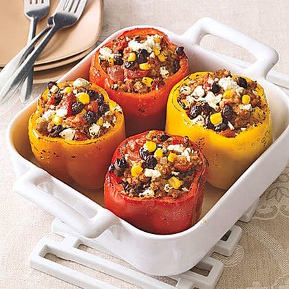 Turkey-Stuffed Peppers