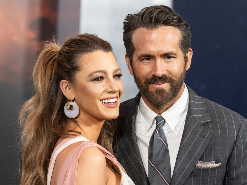 Blake Lively und Ryan Reynolds bei einer Filmpremiere Anfang des Jahres. (Bild: lev radin/Shutterstock.com)
