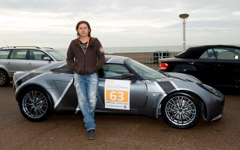 Dale Vince enters his Nemesis car in the RAC Brighton to London Future Car challenge in Brighton - Credit: Christopher Pledger for the Telegraph