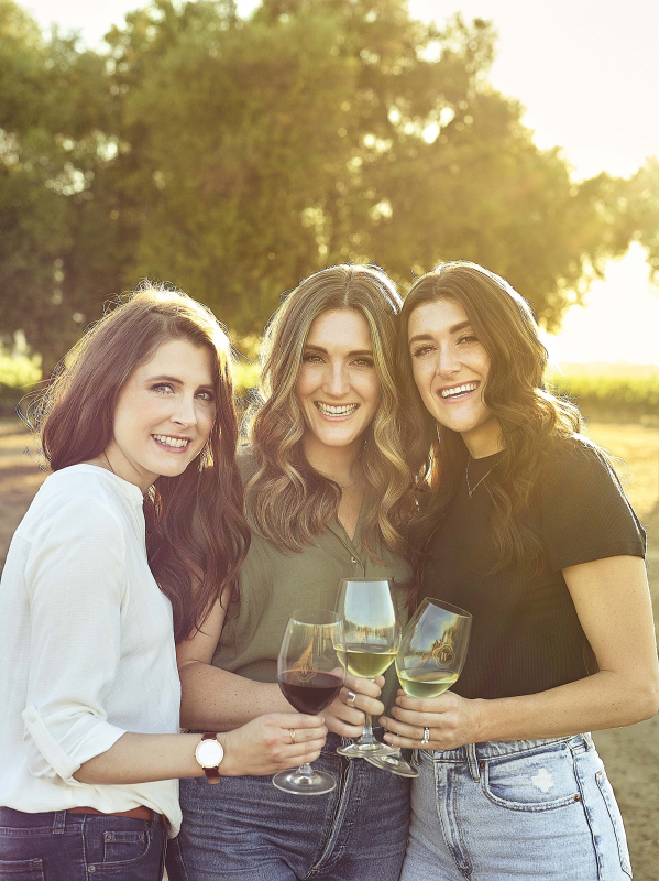 The women behind Wente Vineyards: Elizabeth Kester (Head of Winemaking), Aly Wente (VP of Marketing), & Niki Wente (Director of Vineyard Operations)<p>Courtesy of Wente Vineyards</p>