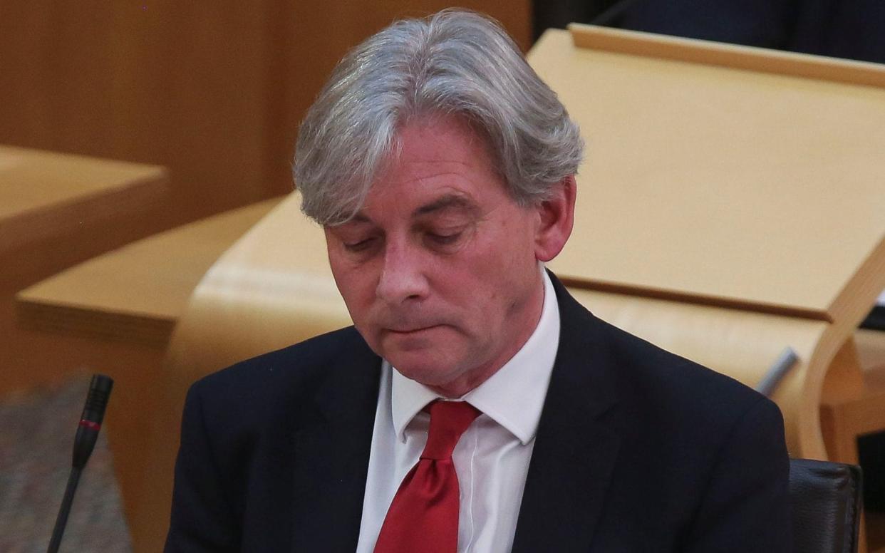 Richard Leonard is fighting a campaign to oust him as Scottish Labour leader - Getty Images Europe