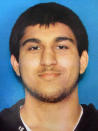 <p>This undated Department of Licensing photo posted Saturday, Sept. 24, 2016, by the Washington State Patrol on its Twitter page shows Arcan Cetin, 20, of Oak Harbor, Wash. Patrol Sgt. Mark Francis Saturday via Twitter identified Cetin as the suspect in a shooting at the Cascade Mall in Burlington, Wash., that left several dead and sparked an intensive, nearly 24-hour manhunt. Authorities say Cetin was apprehended Saturday evening. (Washington State Patrol via AP) </p>