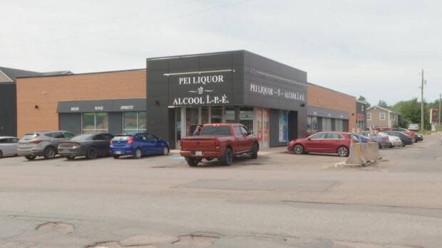 A P.E.I. liquor store is shown in this undated photo. The Ukrainian Canadian Congress has been asking for the removal of the Romanian vodka brand from P.E.I. liquor stores. (Tony Davis/CBC - image credit)