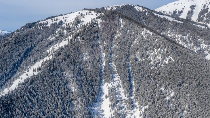 New terrain at Sun Valley, Idaho