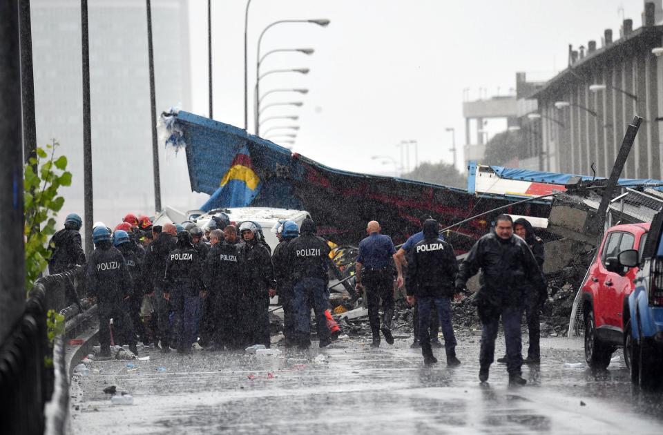 Deadly bridge collapse in Genoa, Italy