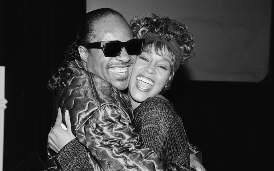 Stevie Wonder und Whitney Houston