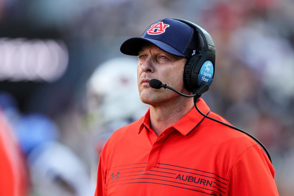 Auburn has fired head football coach Bryan Harsin.