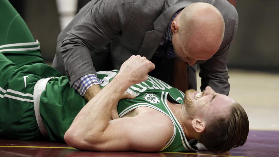 Gordon Hayward isn’t likely to return this season. (AP)