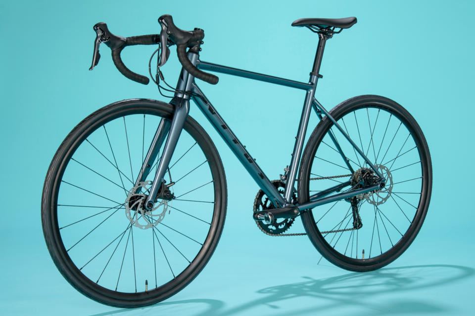 Vitus Razor Disc Road Bike Claris on a blue background