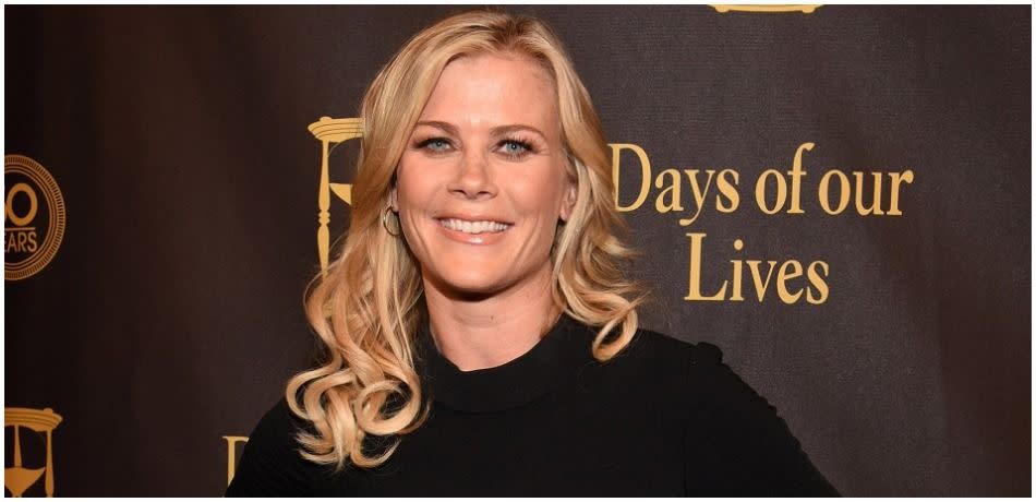 Alison Sweeney attends the Days Of Our Lives' 50th Anniversary Celebration at Hollywood Palladium