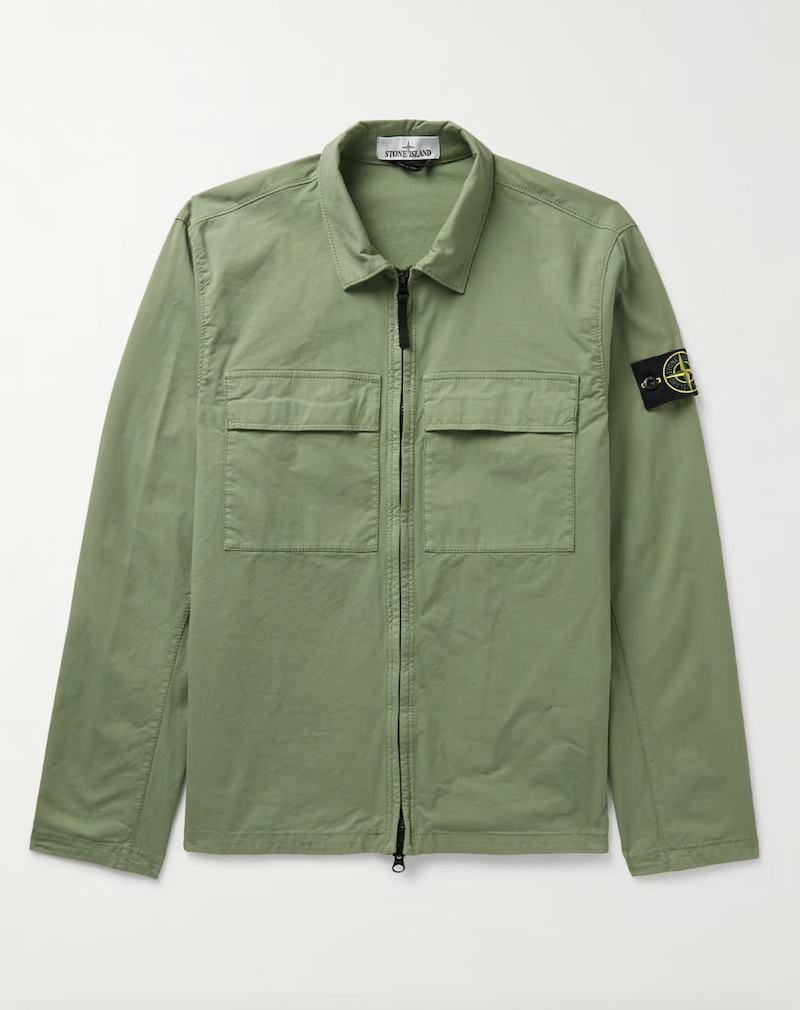 <p><a href="https://go.redirectingat.com?id=74968X1596630&url=https%3A%2F%2Fwww.neimanmarcus.com%2Fp%2Fstone-island-mens-2-pocket-zip-overshirt-prod259370923&sref=https%3A%2F%2Fwww.esquire.com%2Fstyle%2Fmens-fashion%2Fg44463330%2Fbest-stone-island-pieces%2F" rel="nofollow noopener" target="_blank" data-ylk="slk:Shop Now;elm:context_link;itc:0;sec:content-canvas" class="link ">Shop Now</a></p><p>Logo-Appliquéd Cotton-Blend Twill Overshirt</p><p>$259.50</p><p>neimanmarcus.com</p>