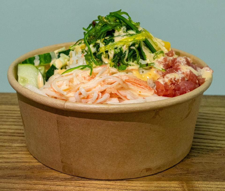 Oahu Fresh Bowls poke bowls from $15 and up.