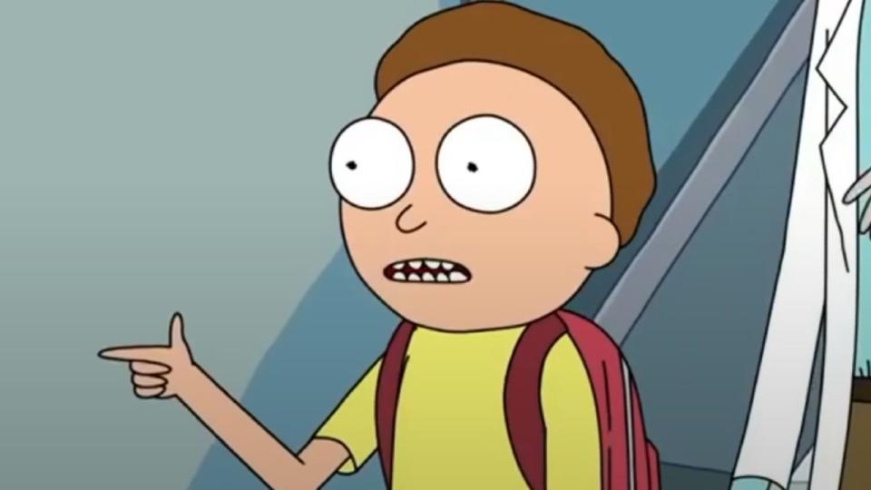 Morty in Rick and Morty on Adult Swim