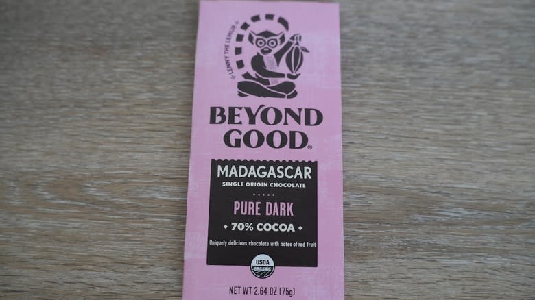 Beyond Good Madagascar Pure Dark Chocolate bar